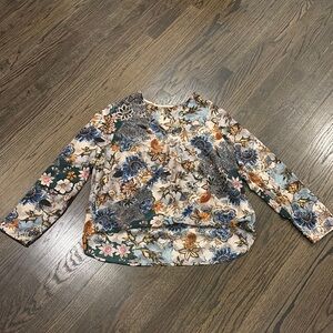 Floral Print Women's Top